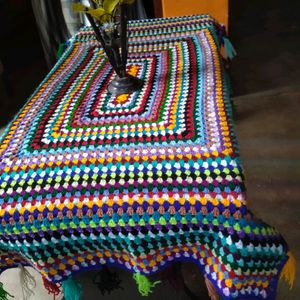 Multicolor Tea Table Cover