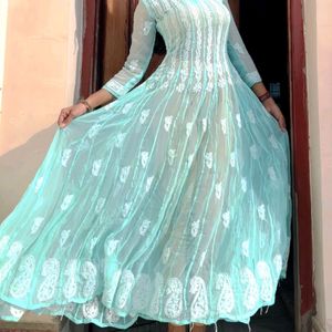 Chikankari Anarkali