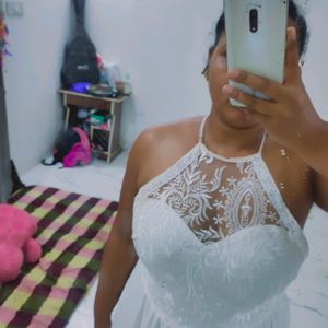 White 🤍 Gown