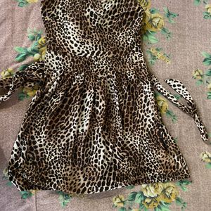 cheetah print mini frock 💖🐆