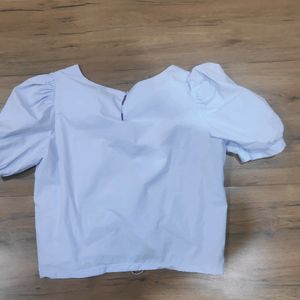 Women's Blue Active Wear Blouse