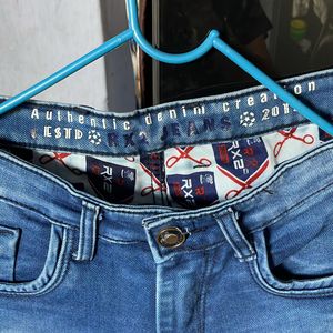 Mens Jeans Blue Colour