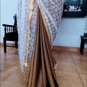 Beautiful 😍 Saree With Blouse