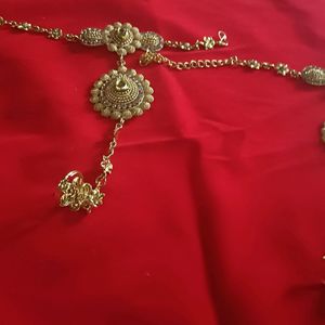 Golden Bridal jewellery Set