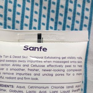 Sanfe Instant Tan &Dead Skin RemovalExfoliatingGel