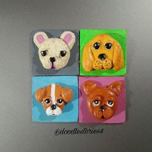 Dogs Fridge Magnets