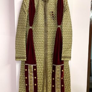 Rich Wedding Kurta With Duppata