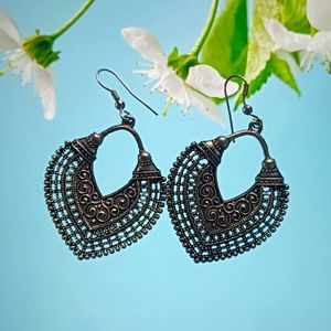 oxidised earrings