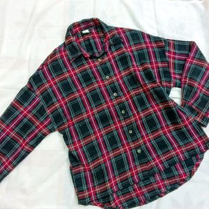 Black And Red Checkered Shirt