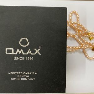 Brand New OMAX Rose Gold Studded Ladies Watch