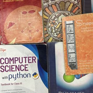 couple of ncert books for class 11