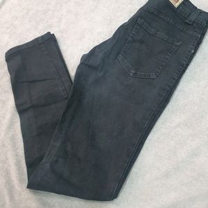 Black Denim Pants Women's