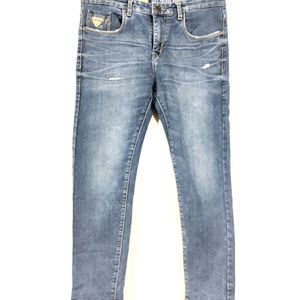 Blue Toned Casual Jeans (Men)