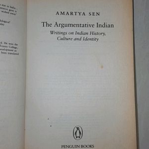 the argumentative indian by amartya sen