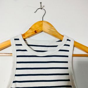 White Stripes Top (Girl's)