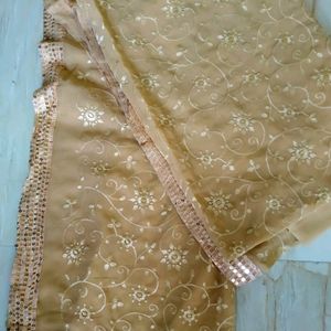 Full Embroidery Saree