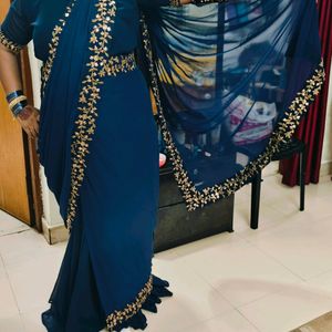 Gown Style Saree