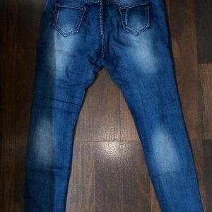 Blue Denim Pearl Jeans