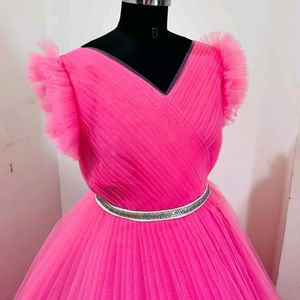 Pink Long Gown