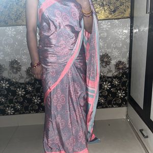 crepe saree