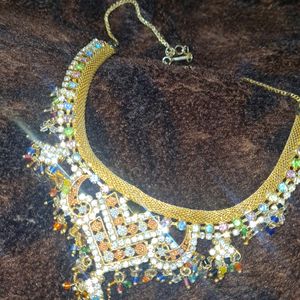 Multicolored Stone Necklace