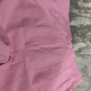 Zara Infamous High Waisted Trouser- Bubble Gum