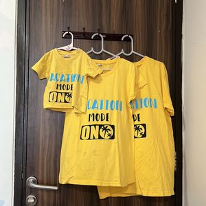 Family Tshirts On Sale( Set Of 3)