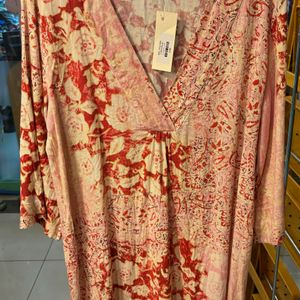 Zara Drop Down Floral Dress.