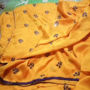 Haldhi Saree