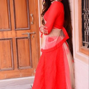 Red Classic Lehenga