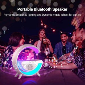 3-in-1 Bluetooth Speaker Cum Wireless Charger