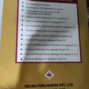 ICSE Concise Mathematics 10