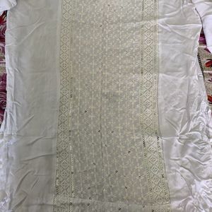 Summer White Kurta