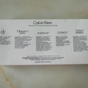 Calvin Klein Miniatures Perfume Set