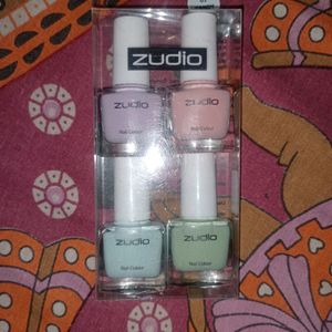 Zudio Nailpolish Pack Of 4 (Candy)