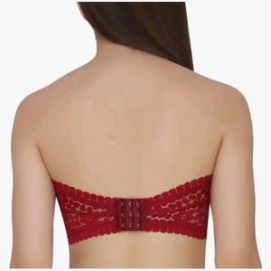 Women's Nylon Lightly Lace Non-Wired Bra fo