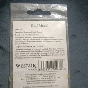 Gulf War Medal