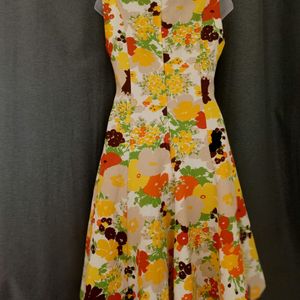 Beautiful Floral print Dress For Women's