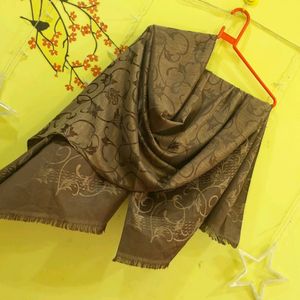 Brown Double Shaded Stole🤎