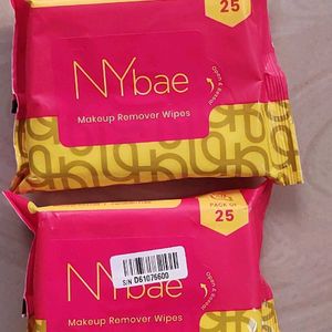 Pack Of 2 Ny Bae Makeup Remover Wipes