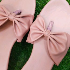 Peach Pink Flats