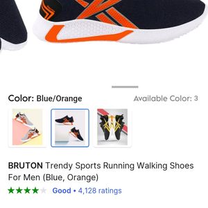 BRUTON Trendy Sports Running Walking Shoes For Men