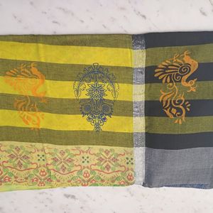 Lightly Used Mangalagiri Cotton Saree