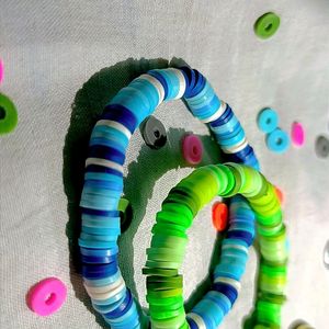 Handmade Fimo Beaded Bracelet