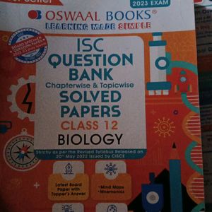 Selling Combo Pack Of 3 Books PCB Oswaal ISC