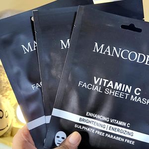 Mancode Vitamin C Sheet Mask