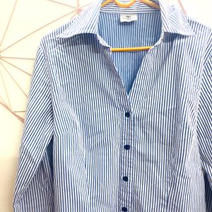 Blue Checked Cotton Shirt