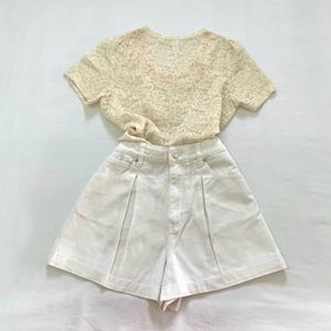 Pretty Pinterest Beige Top