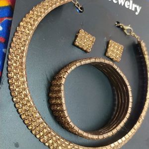 Jewellery Set With Bracelet And Ring