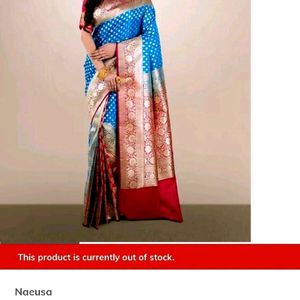 Beautiful soft Banarasi silk saree